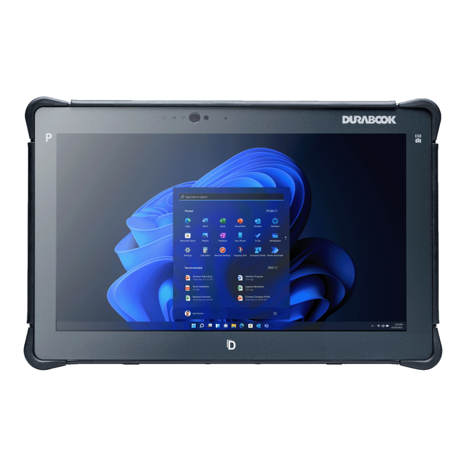 The New R11L Model Durabook Rugged Tablet